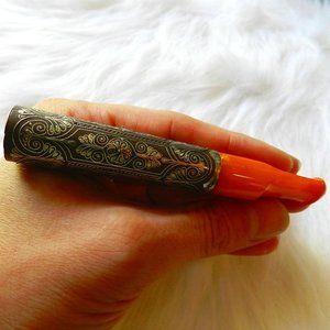 Antique Victorian 1800's Cigarette Holder Ornate Tobacciana Men's Accessory Rare